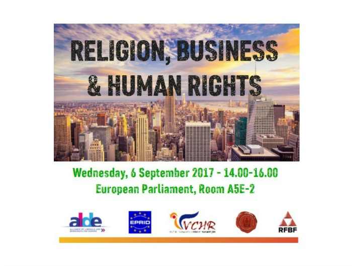 Conferenza: Religione, Business e Diritti Umani