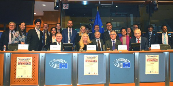 Conclusion of the Conference on “Religion, Business and Human Rights” at the European Parliament