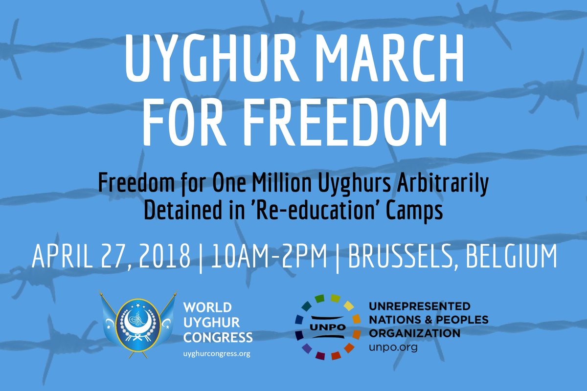 Messaggio alla Marcia per la Libertà degli Uiguri