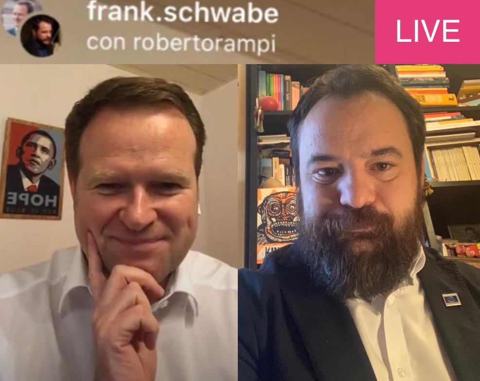 More democracy, ecology and transparency to tackle COVID-19: a live streaming debate with Italian Senator Rampi and German MP Schwabe