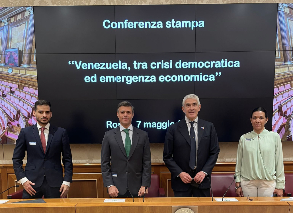 Delegazione di democratici venezuelani incontra parlamentari italiani