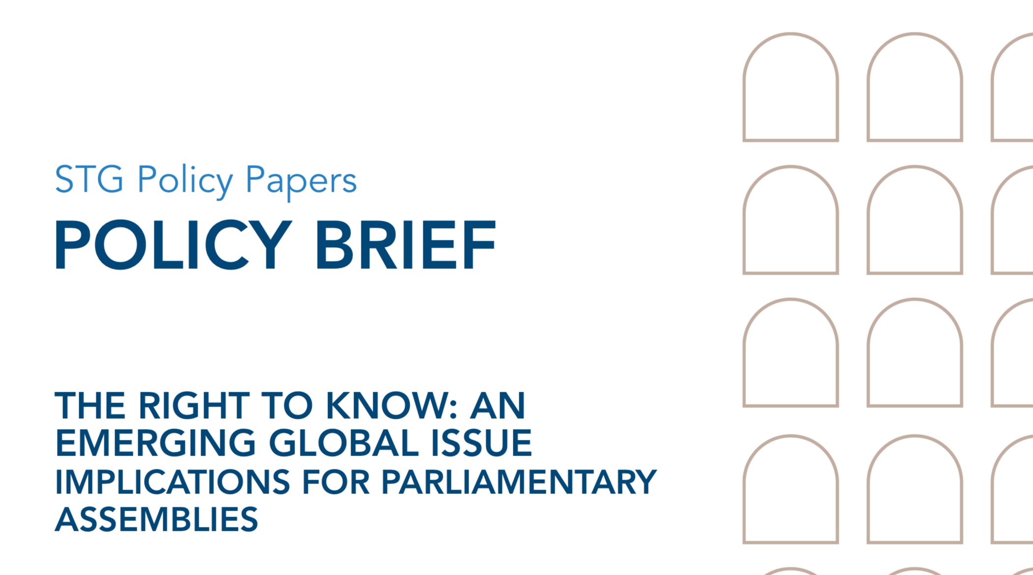 Policy Paper: the Right to Know